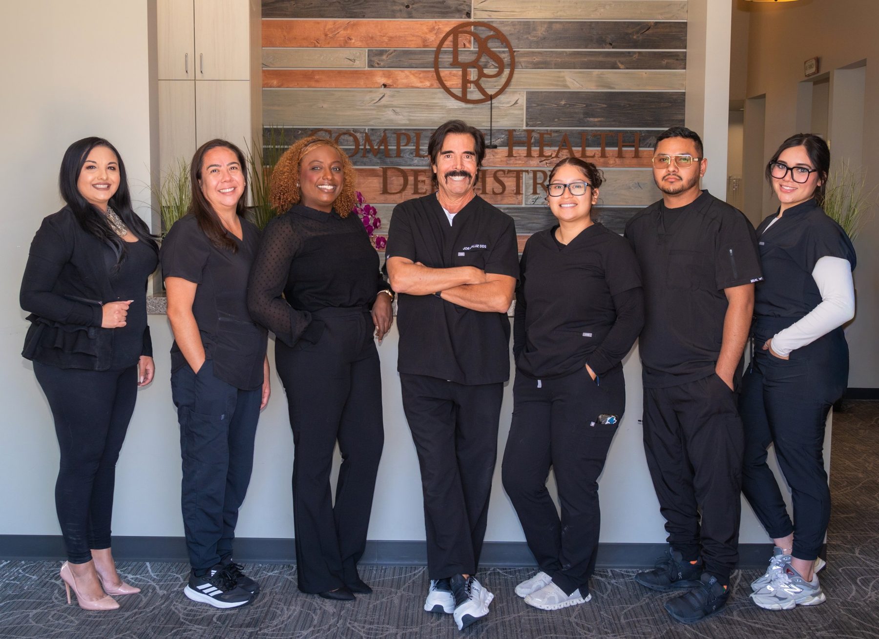 Joe LaLuz, DDS and the Del Sur Ranch Dental team in the office